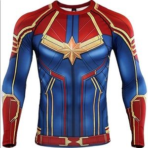Captain Marvel long sleeve